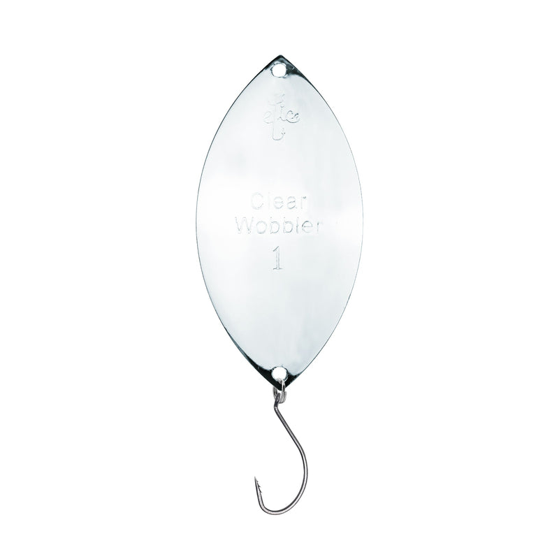 Load image into Gallery viewer, CLEAR WOBBLER SPOON METAL SERIES
