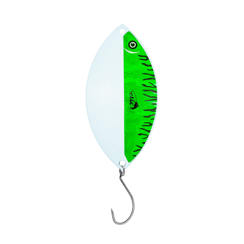 Load image into Gallery viewer, CLEAR WOBBLER SPOON WHITE / TAPE SERIES