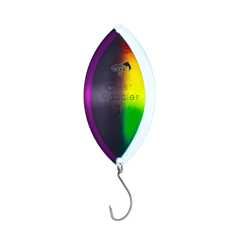 Load image into Gallery viewer, CLEAR WOBBLER SPOON GLOW SERIES