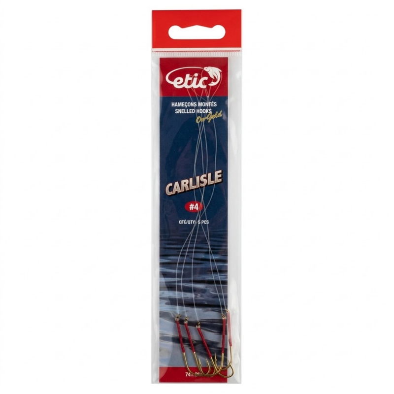 Load image into Gallery viewer, CARLISLE GOLD SNELLED HOOK