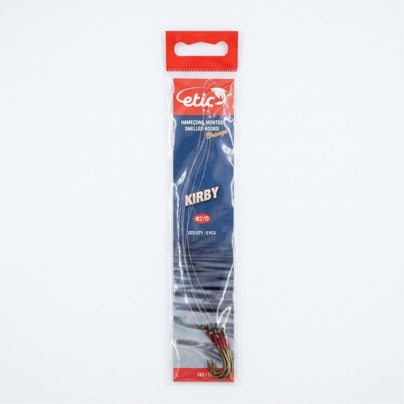 Load image into Gallery viewer, KIRBY BRONZE SNELLED HOOK