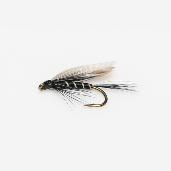 BLACK GNAT Wet Snelled Fly