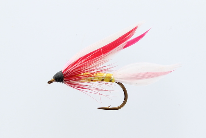 PAR BELLE YELLOW Wet Snelled Fly
