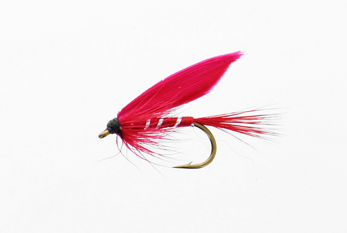 RED IBIS Wet Snelled Fly