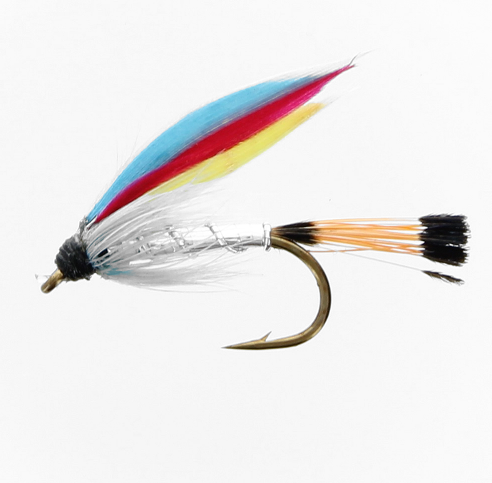 SILVER DOCTOR Wet Snelled Fly
