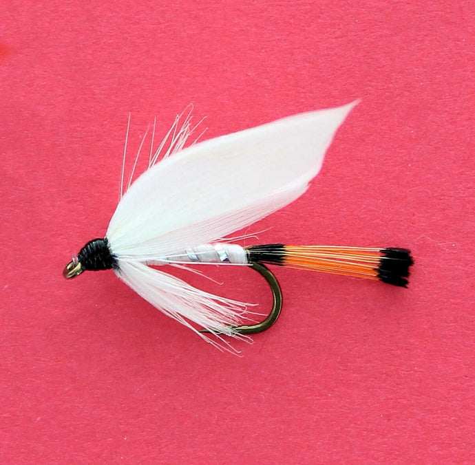 WHITE MILLER Wet Snelled Fly