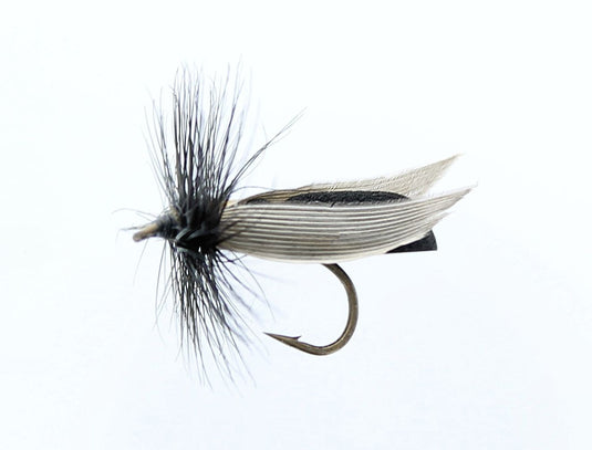 BLACK GNAT FOAM Dry Snelled Fly
