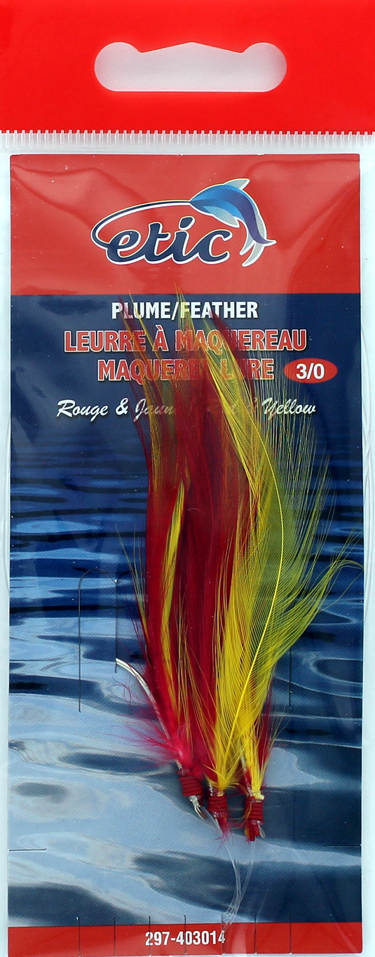 LEURRE À PLUMES DE MAQUEREAU