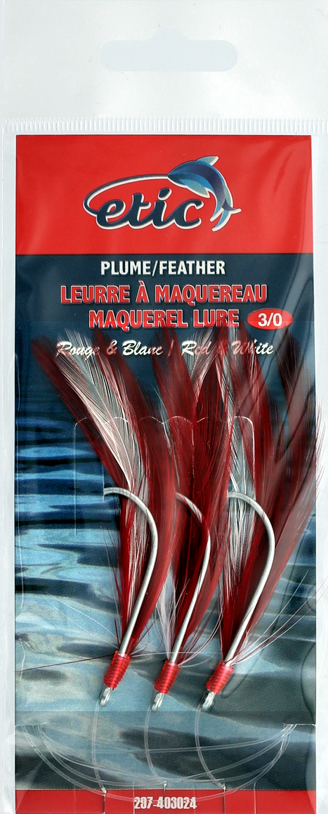 LEURRE À PLUMES DE MAQUEREAU