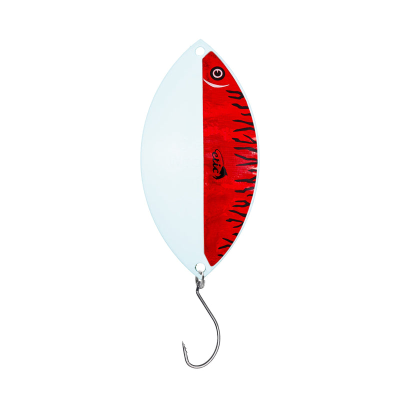 Load image into Gallery viewer, CLEAR WOBBLER SPOON WHITE / TAPE SERIE

