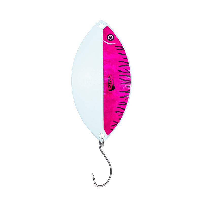 Load image into Gallery viewer, CLEAR WOBBLER SPOON WHITE / TAPE SERIE
