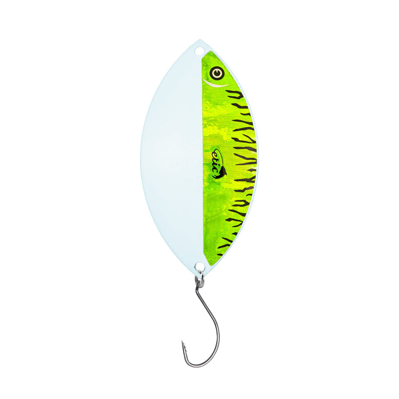 Load image into Gallery viewer, CLEAR WOBBLER SPOON WHITE / TAPE SERIE

