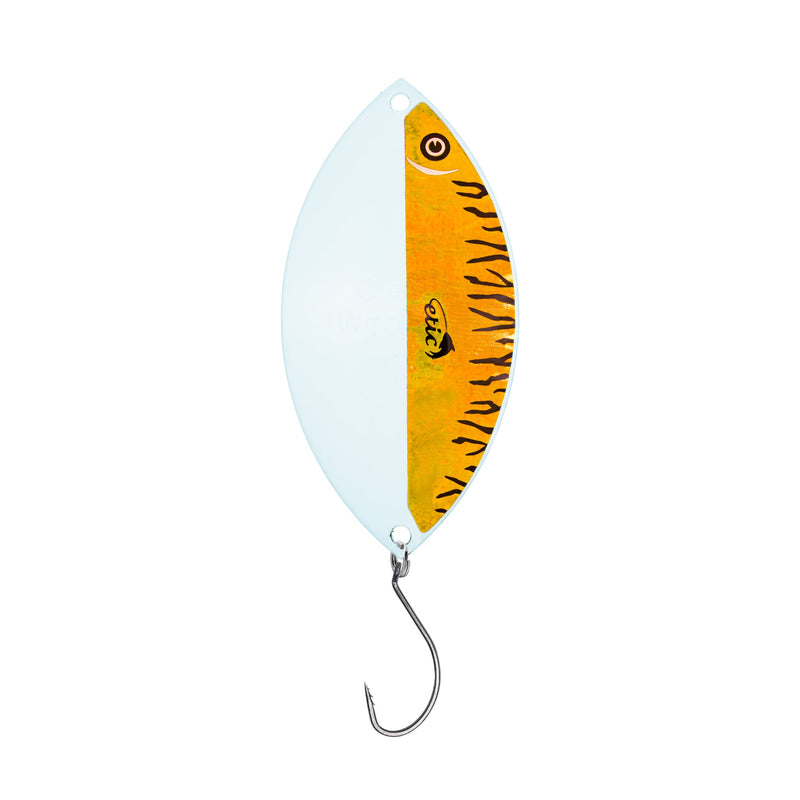 Load image into Gallery viewer, CLEAR WOBBLER SPOON WHITE / TAPE SERIE
