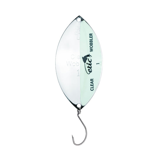 CLEAR WOBBLER SPOON SILVER / TAPE SERIE