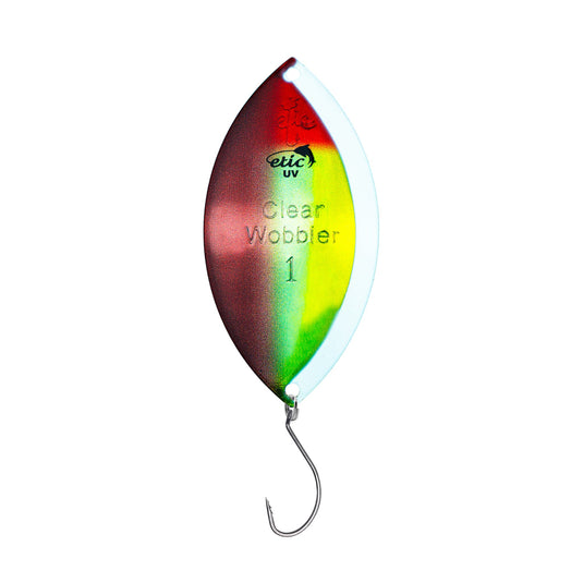 CLEAR WOBBLER SPOON GLOW SERIES