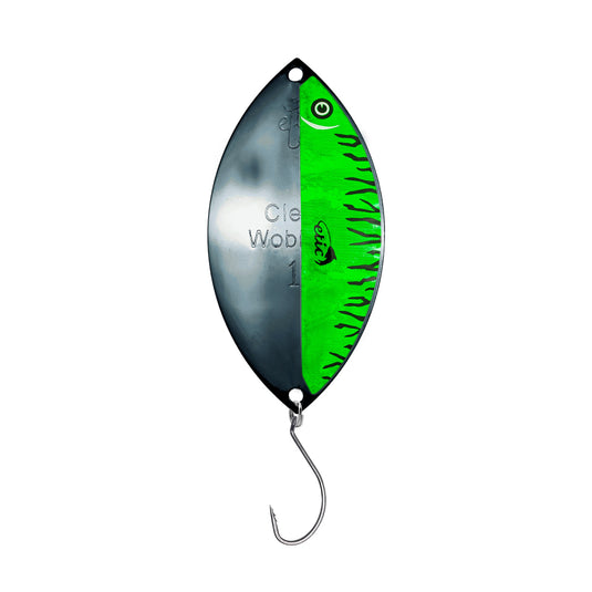 CLEAR WOBBLER SPOON BLACK / TAPE SERIE