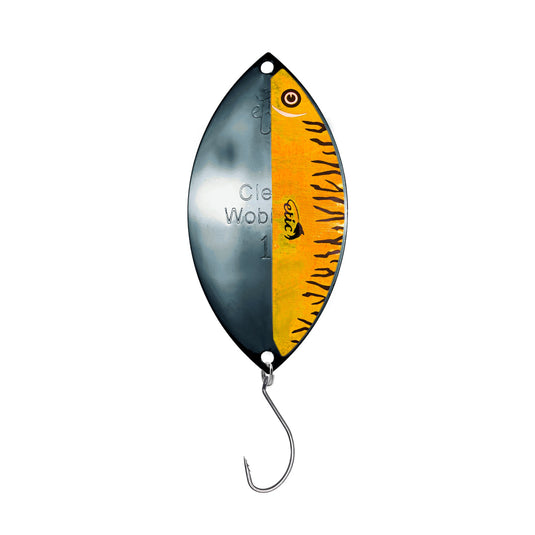 CLEAR WOBBLER SPOON BLACK / TAPE SERIE