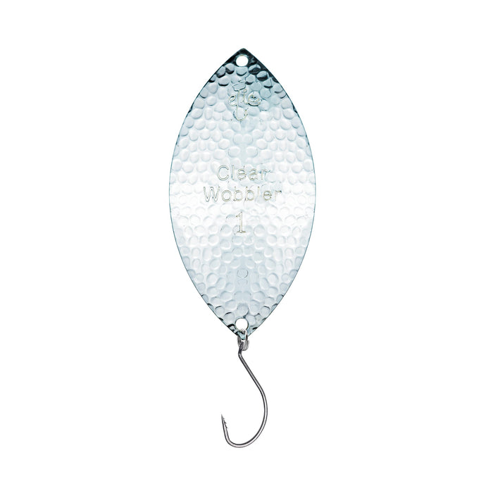 CLEAR WOBBLER SPOON HAMMERED MAGNUM SERIE