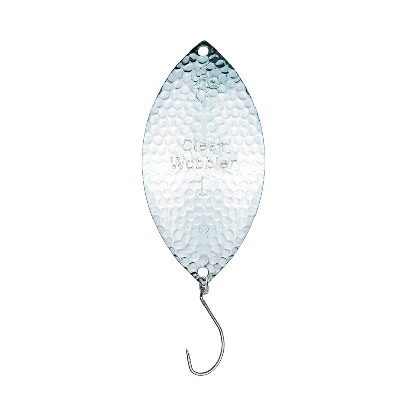 Load image into Gallery viewer, CLEAR WOBBLER SPOON HAMMERED MAGNUM SERIE
