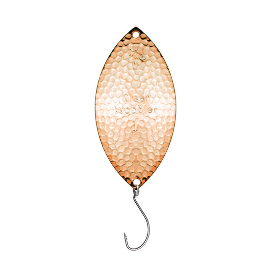 CLEAR WOBBLER SPOON HAMMERED MAGNUM SERIE