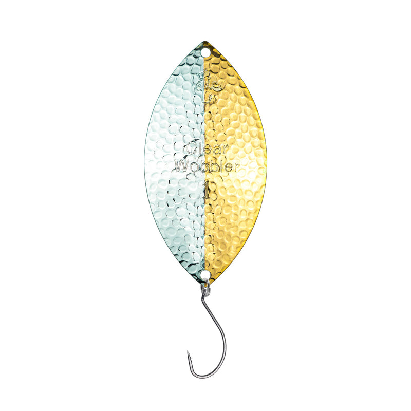 Load image into Gallery viewer, CLEAR WOBBLER SPOON HAMMERED MAGNUM SERIE
