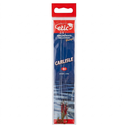 CARLISLE BRONZE SNELLED HOOK